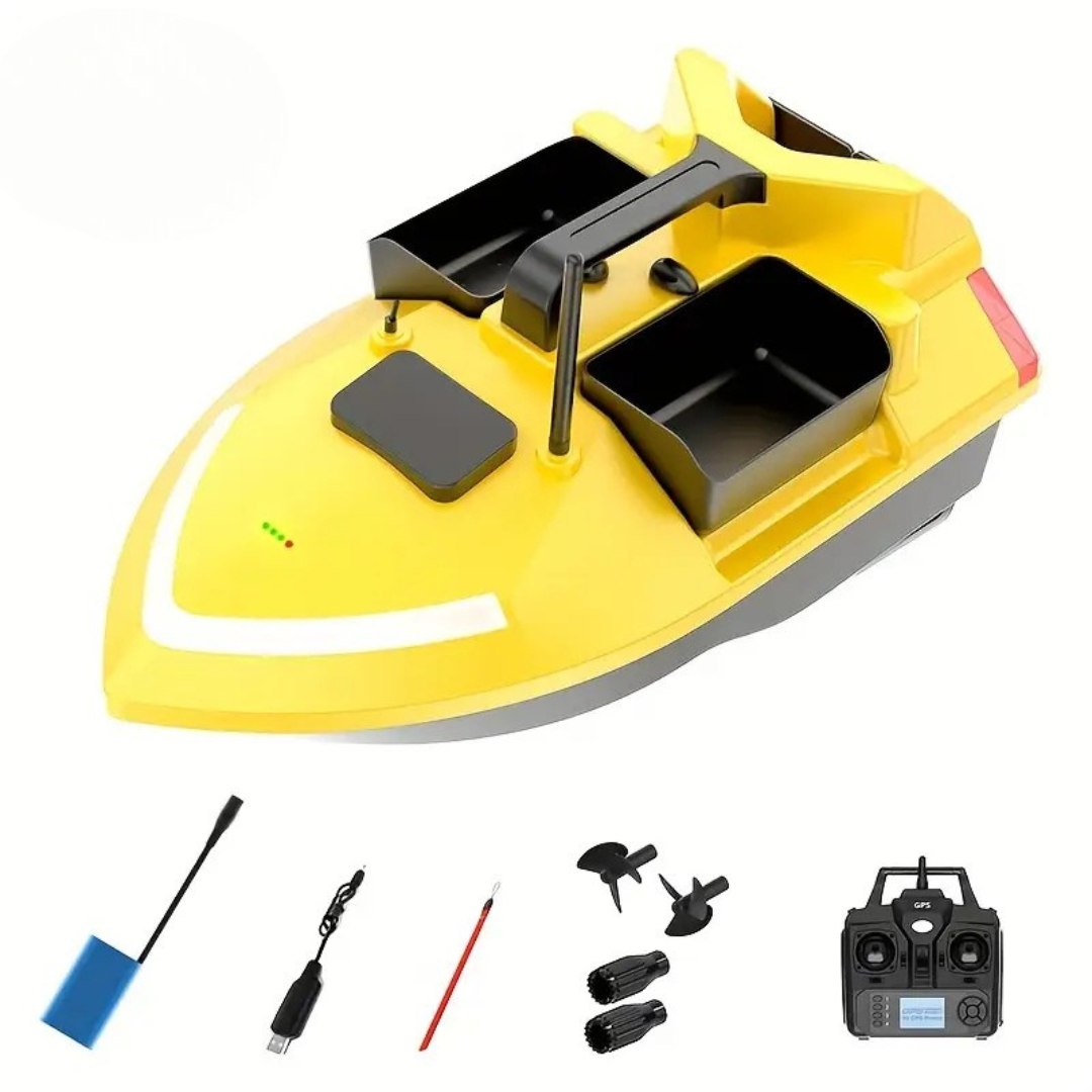 AquaHunter Pro GPS Futterboot mit Sonar und 2 kg Ladekapazität