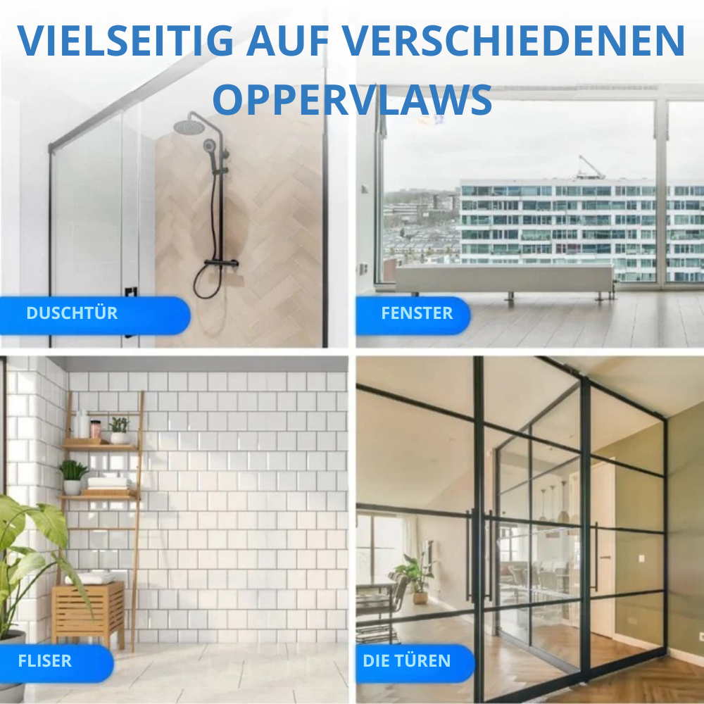 WindowSweep™ | Fensterroboter Automatische Reinigung mit Sensoren und Wasserspray