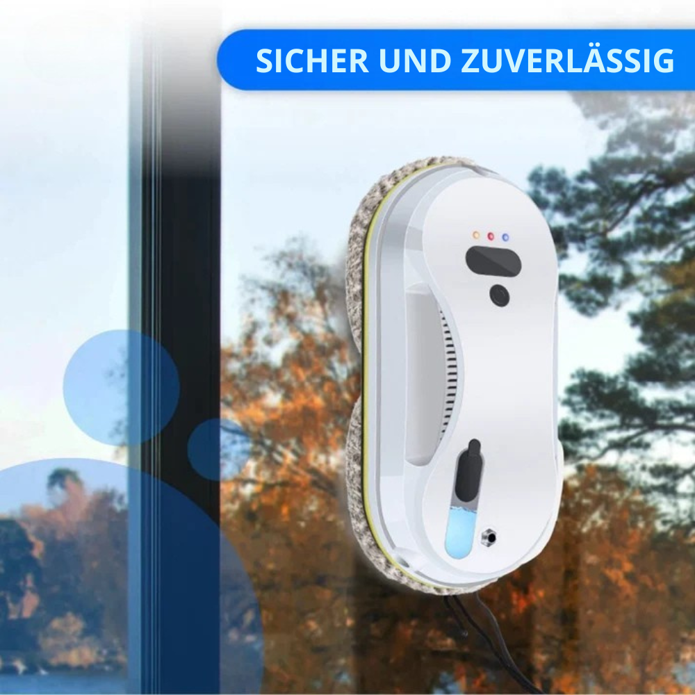 WindowSweep™ | Fensterroboter Automatische Reinigung mit Sensoren und Wasserspray