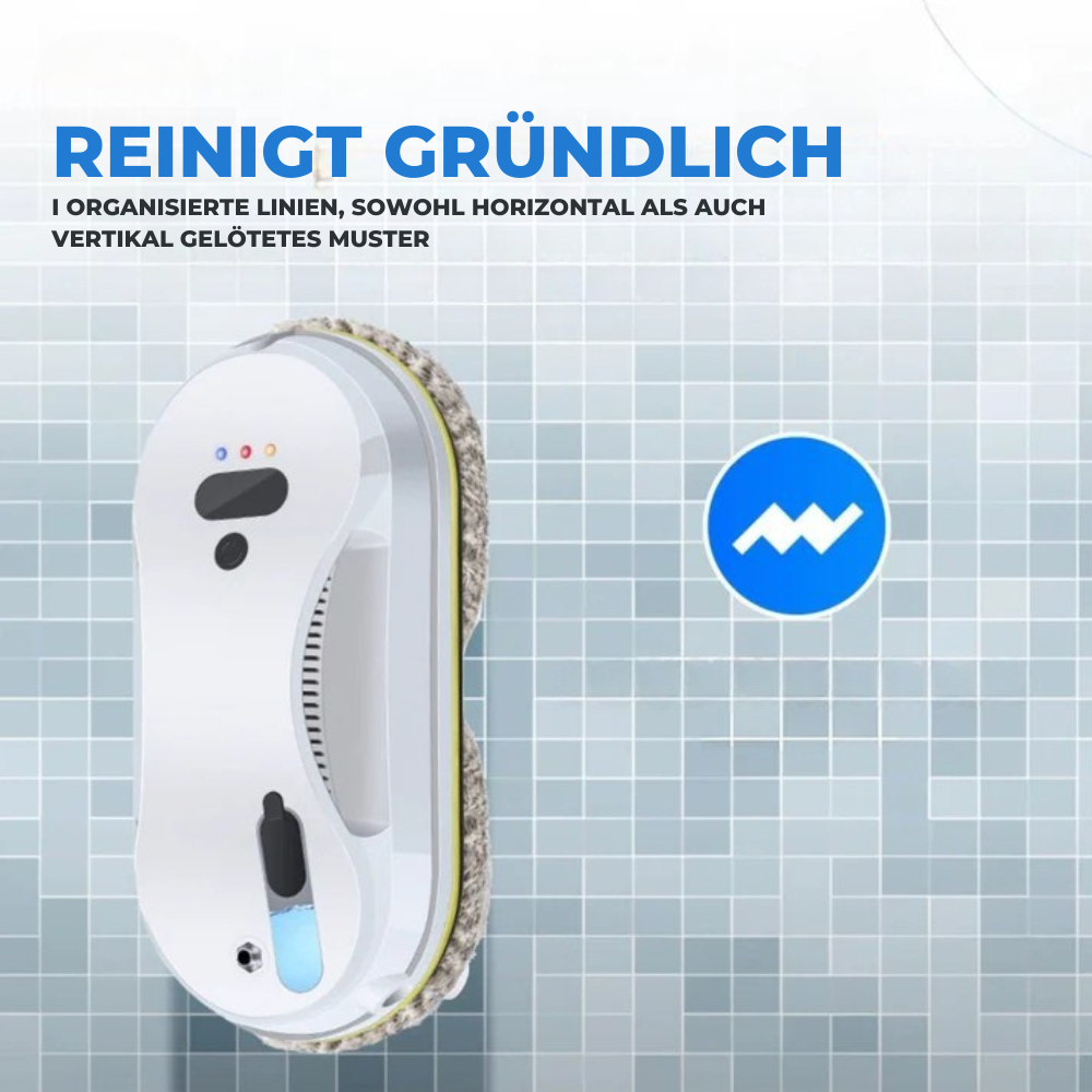 WindowSweep™ | Fensterroboter Automatische Reinigung mit Sensoren und Wasserspray