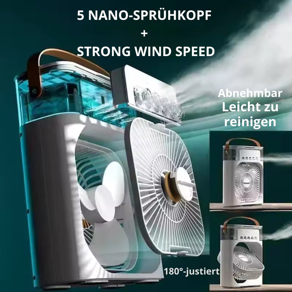 ProCooler™ | Tragbares Klimagerät und Luftbefeuchter in einem