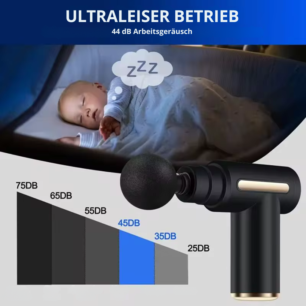 ReliefMaster™ | Leistungsstarke Massagepistole für Muskelerholung und Entspannung