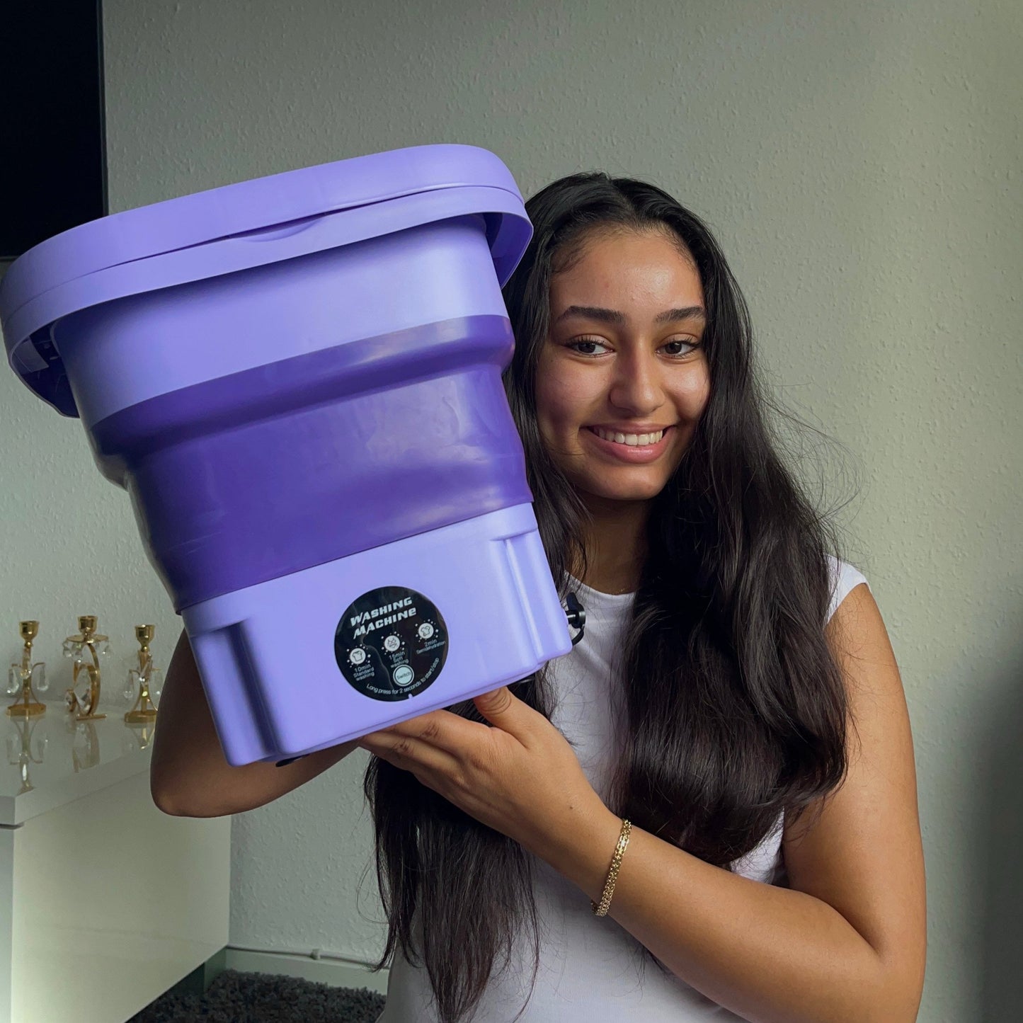 WashMate™ | Faltbare Waschmaschine, Ideal für den Urlaub oder zu Hause