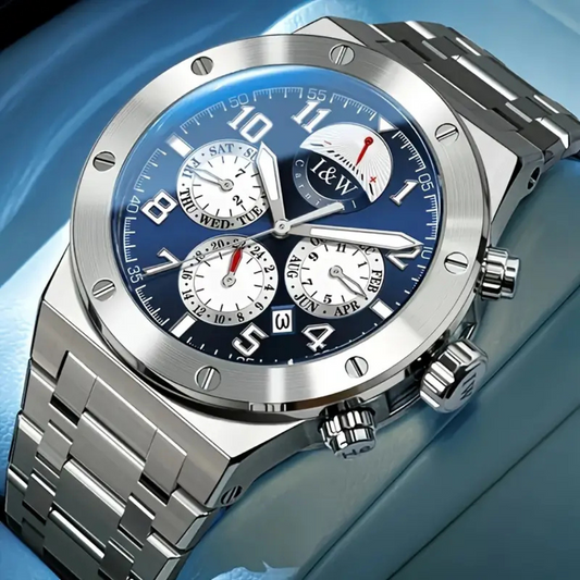 I&W CARNIVAL Luxus Herren Automatik Chronograph